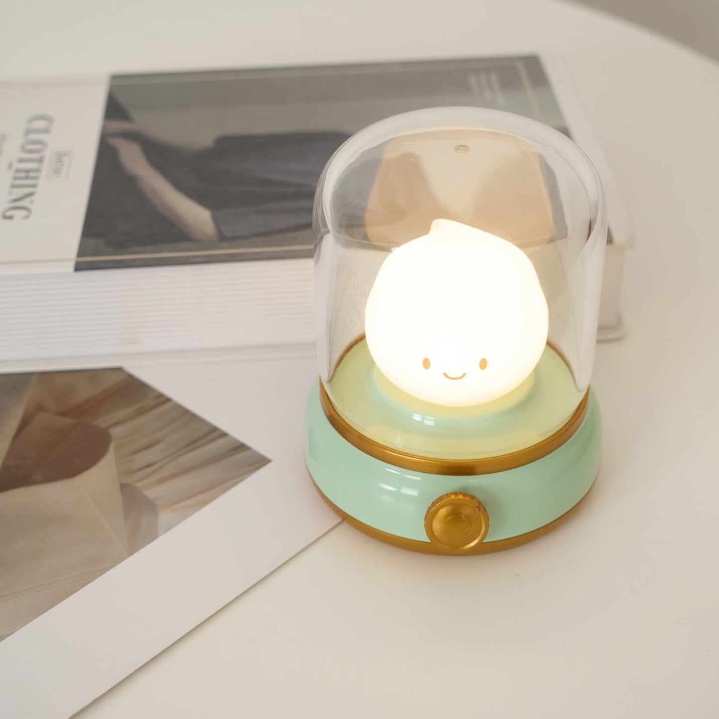Vintage LED Night Light | Adjustable Bedside Table Lamp