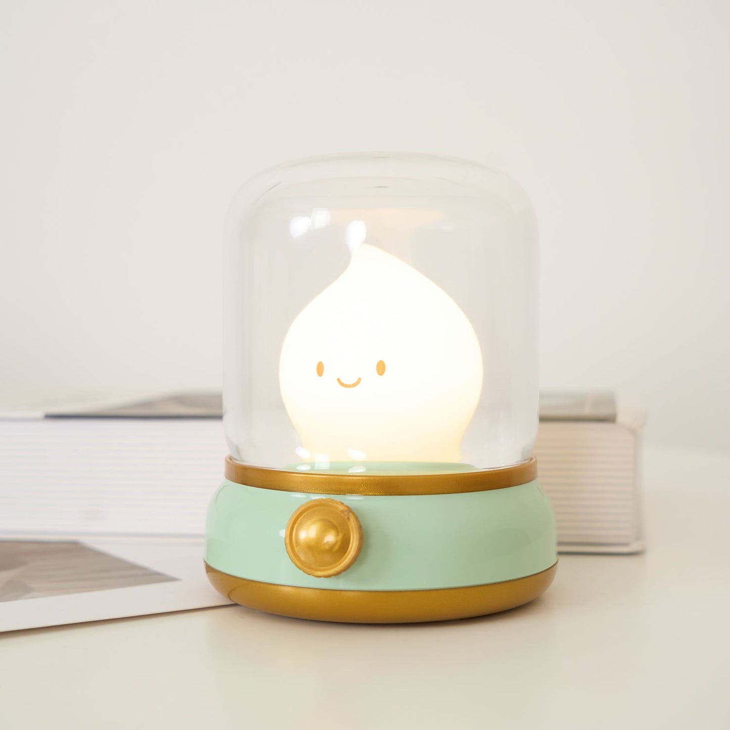 Vintage LED Night Light | Adjustable Bedside Table Lamp
