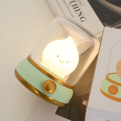 Vintage LED Night Light | Adjustable Bedside Table Lamp