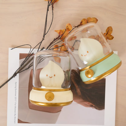 Vintage LED Night Light | Adjustable Bedside Table Lamp