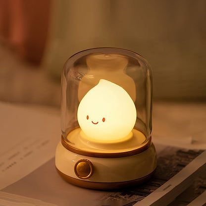 Vintage LED Night Light | Adjustable Bedside Table Lamp