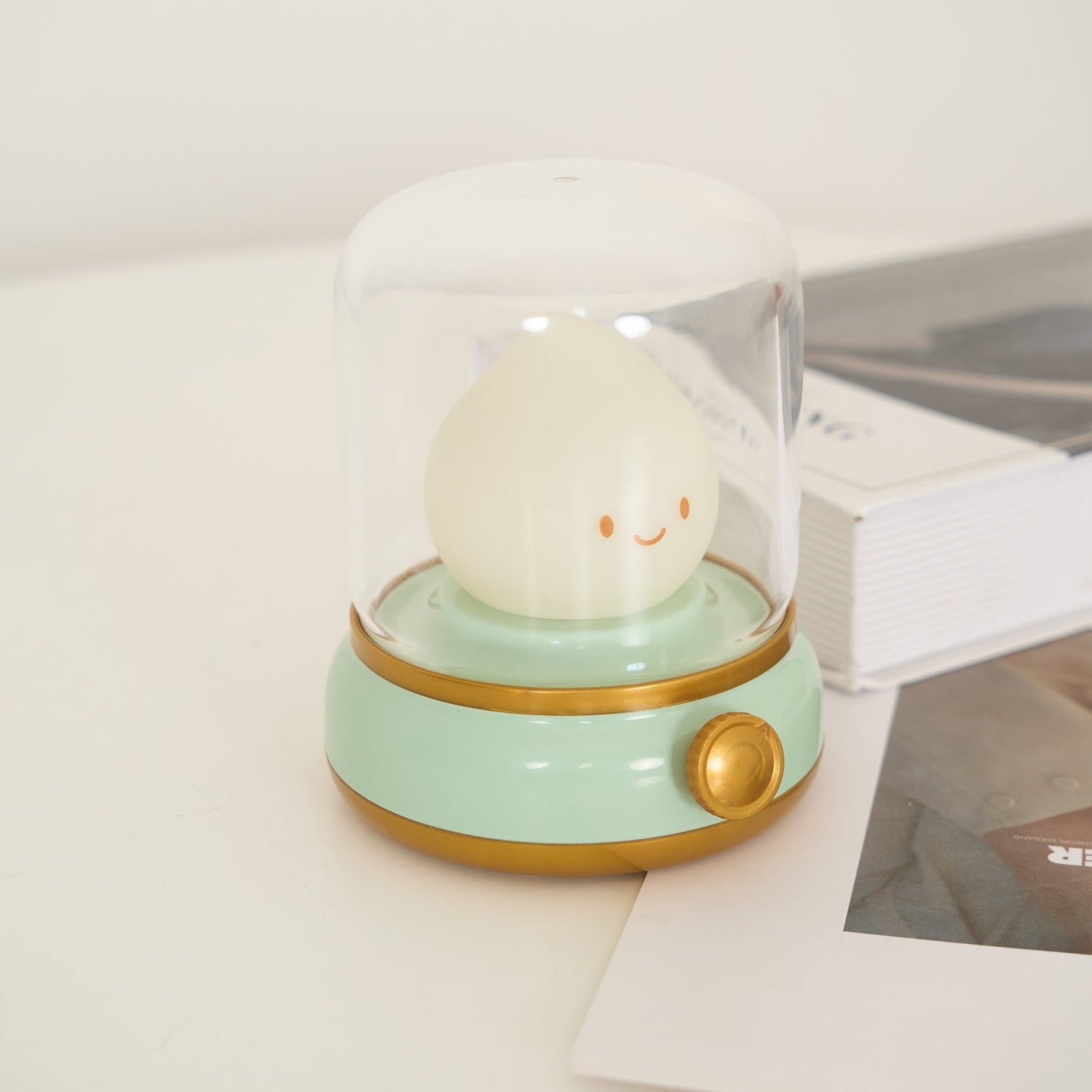 Vintage LED Night Light | Adjustable Bedside Table Lamp