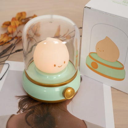 Vintage LED Night Light | Adjustable Bedside Table Lamp