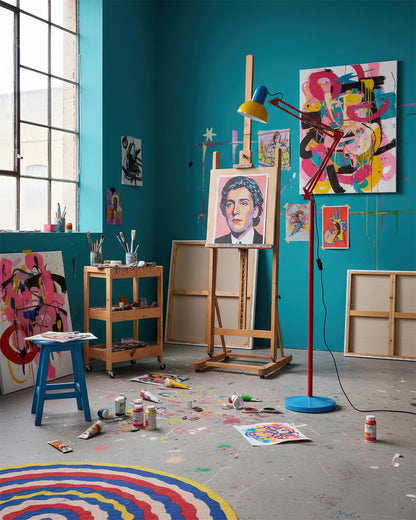 Adjustable Modern Floor Lamp | Colourful Standing Light for Living Room