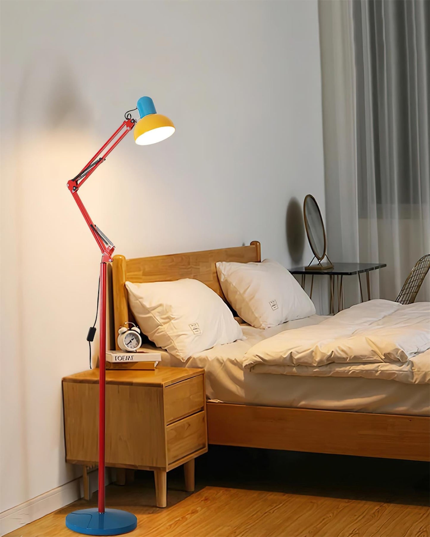 Adjustable Modern Floor Lamp | Colourful Standing Light for Living Room