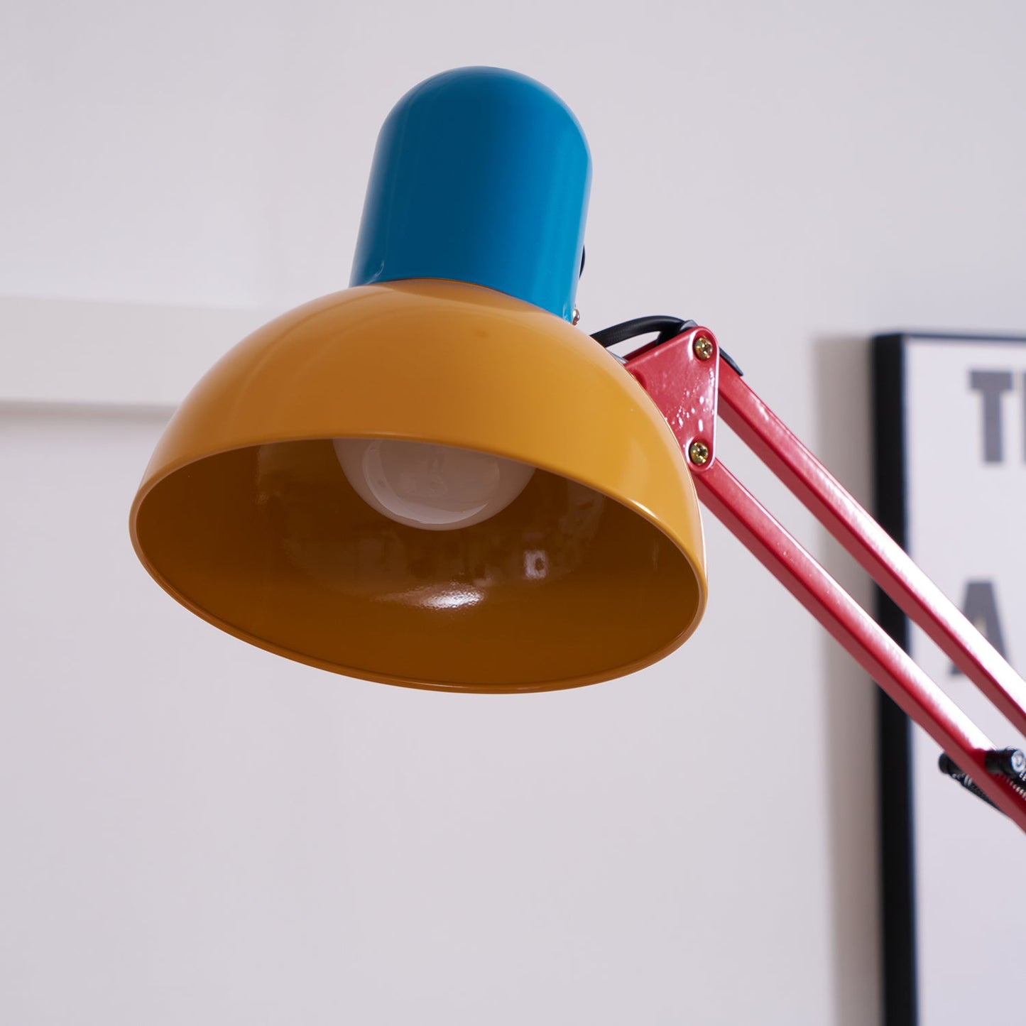 Adjustable Modern Floor Lamp | Colourful Standing Light for Living Room