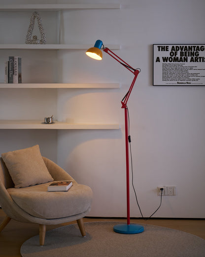 Adjustable Modern Floor Lamp | Colourful Standing Light for Living Room