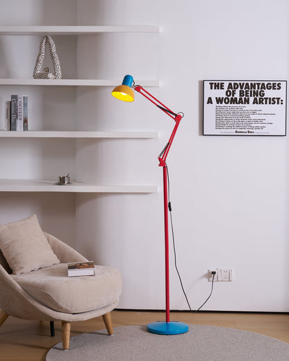 Adjustable Modern Floor Lamp | Colourful Standing Light for Living Room