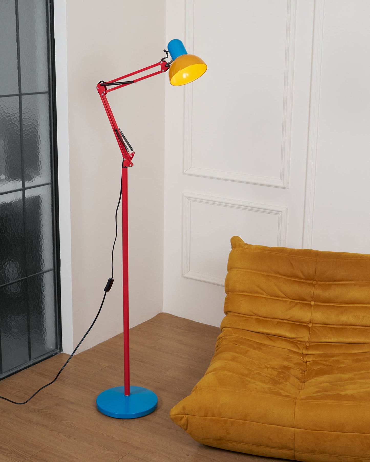 Adjustable Modern Floor Lamp | Colourful Standing Light for Living Room