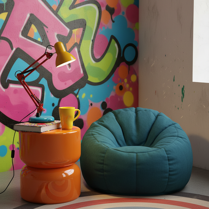 Adjustable Modern Desk Lamp | Colourful Table Lamp with Flexible Arm