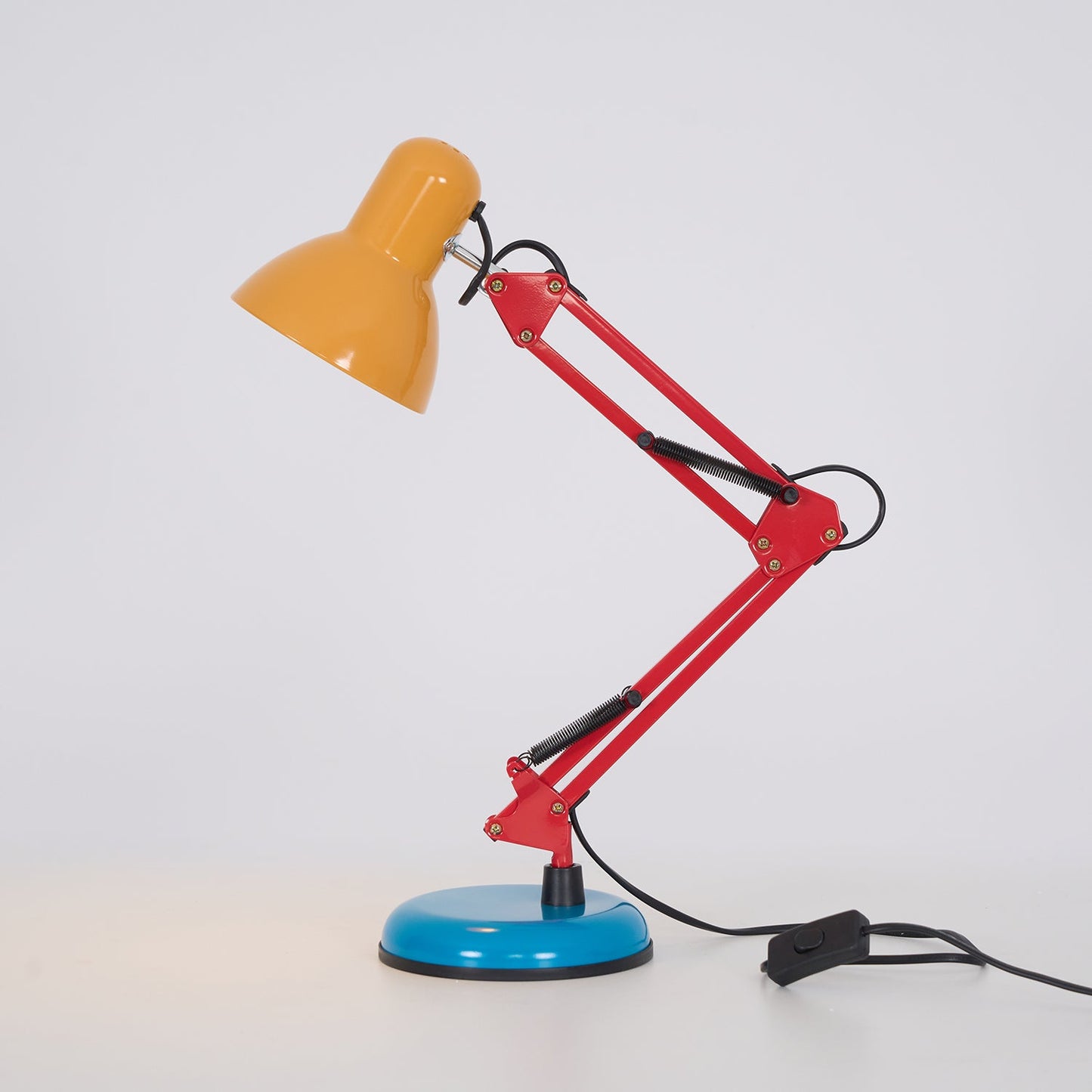 Adjustable Modern Desk Lamp | Colourful Table Lamp with Flexible Arm