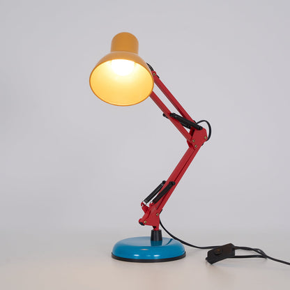 Adjustable Modern Desk Lamp | Colourful Table Lamp with Flexible Arm