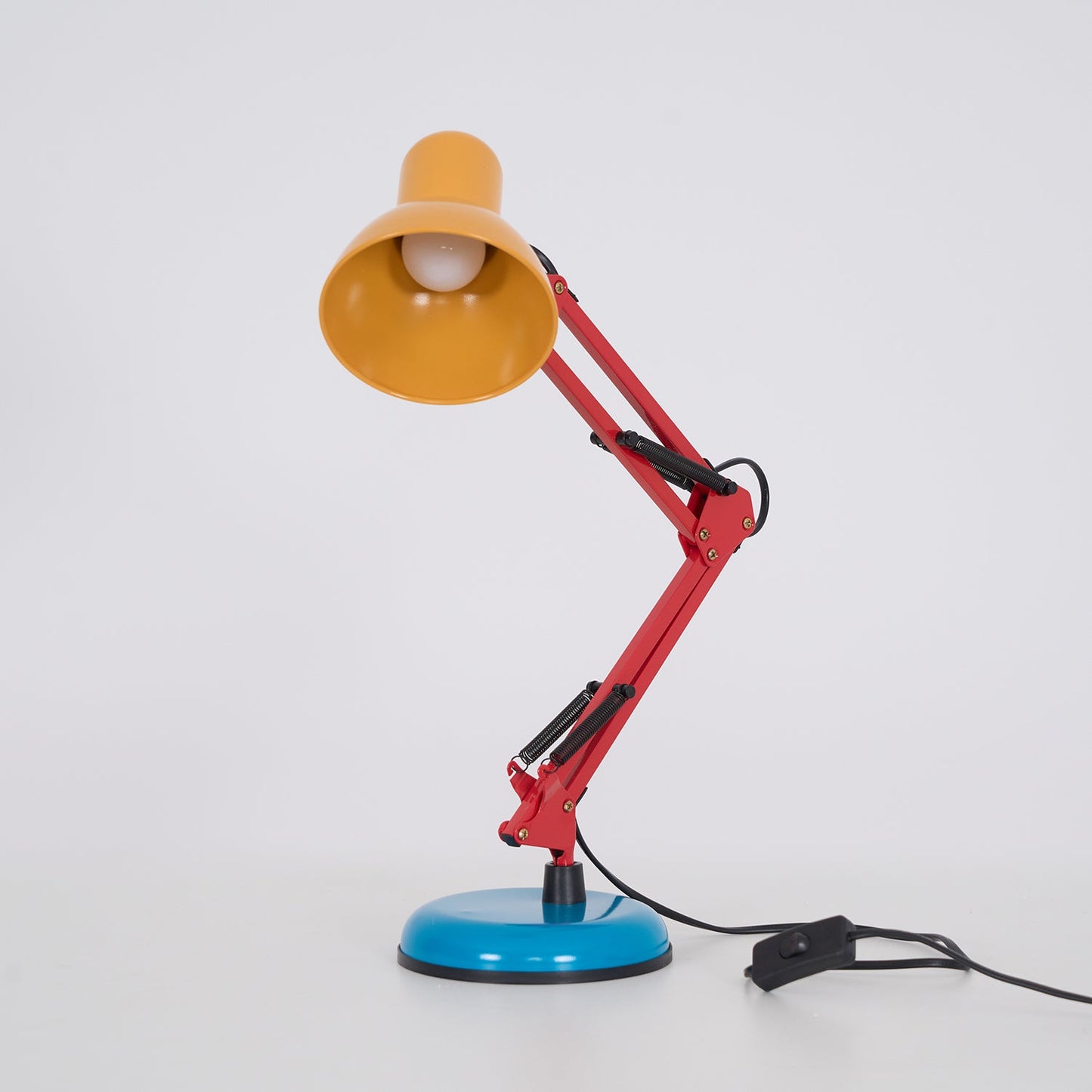 Adjustable Modern Desk Lamp | Colourful Table Lamp with Flexible Arm