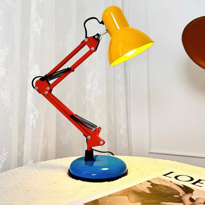 Adjustable Modern Desk Lamp | Colourful Table Lamp with Flexible Arm