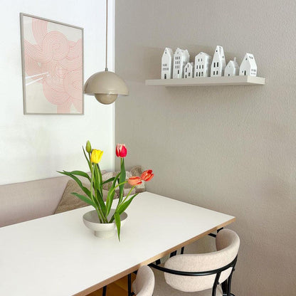 Modern Dome Pendant Light | Minimalist Ceiling Lamp for Dining or Living Room