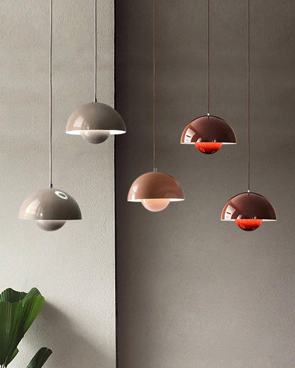 Modern Dome Pendant Light | Minimalist Ceiling Lamp for Dining or Living Room