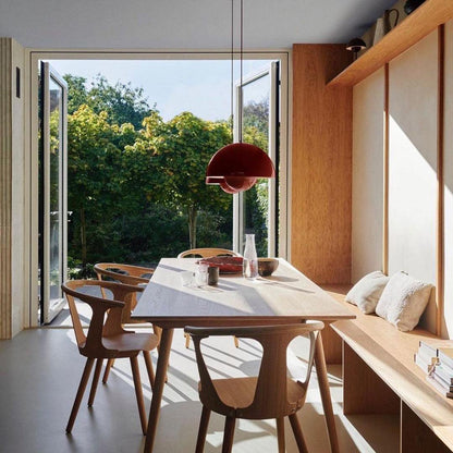 Modern Dome Pendant Light | Minimalist Ceiling Lamp for Dining or Living Room