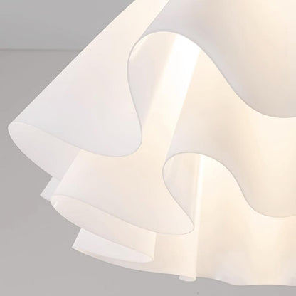 Modern Pleated Ceiling Light | Elegant Flush Mount Lamp for Bedroom or Living Room