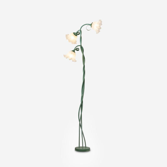 Floral Inspired Floor Lamp | Elegant Standing Light for Living Room