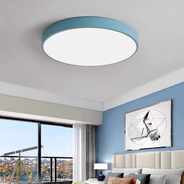Recessed Round LED Ceiling Light | Modern Bedroom Living Room Ceiling Lamp