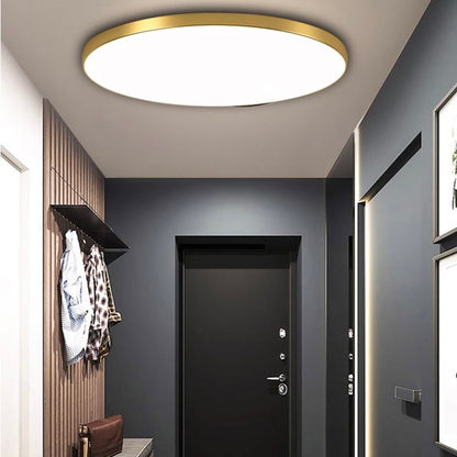 Round Modern LED Ceiling Light | Minimalist Bedroom Living Room Ceiling Lamp