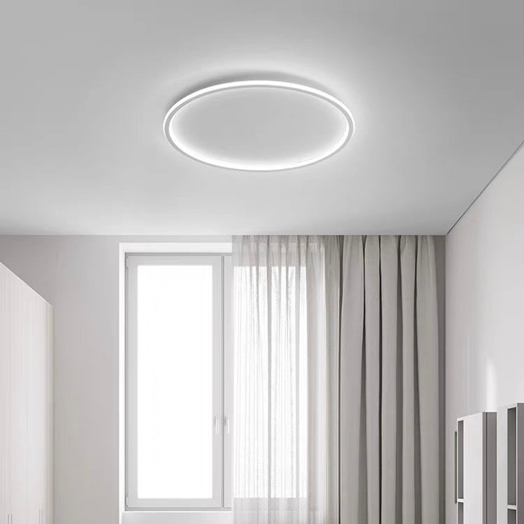 Ultra Slim Round LED Ceiling Light | Modern Minimalist Bedroom Living Room Lamp