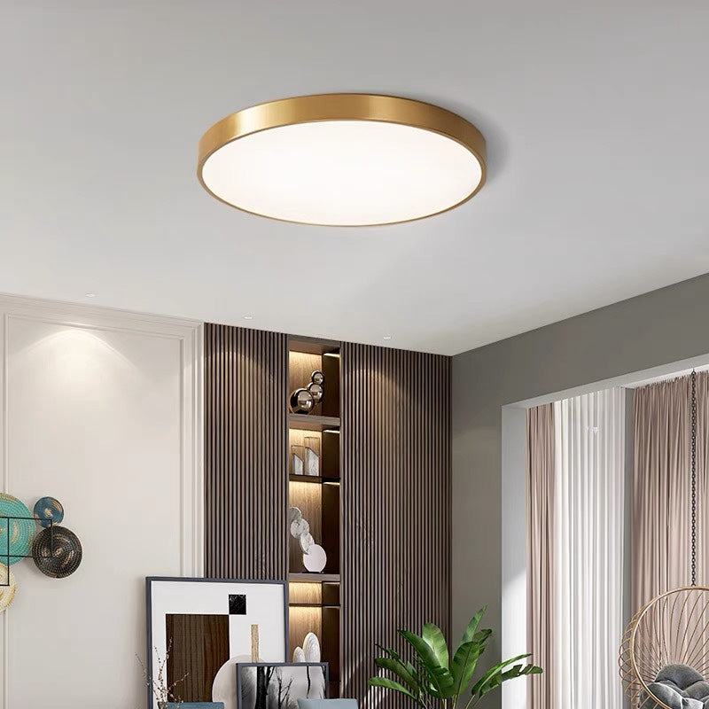 Recessed Round LED Ceiling Light | Modern Bedroom Living Room Ceiling Lamp