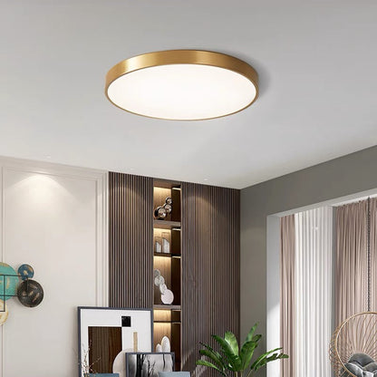 Recessed Round LED Ceiling Light | Modern Bedroom Living Room Ceiling Lamp