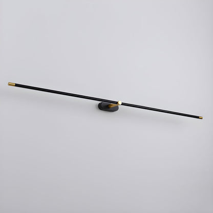 Rechargeable Linear Wall Lamp | Minimalist LED Light for Art or Living Spaces