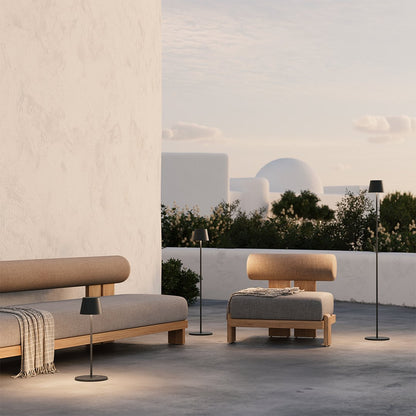 Rechargeable LED Floor Lamp | Adjustable Height Modern Standing Light