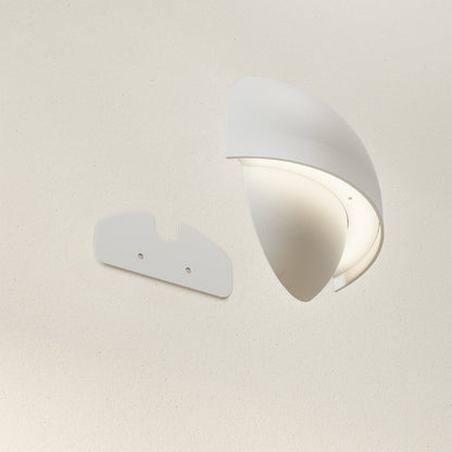 Round LED Wall Light Sconce | Modern Indoor Outdoor Bedroom Living Room Lamp