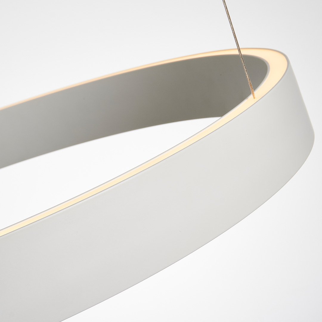 Round LED Ring Ceiling Light | Modern Dining Room Kitchen Chandelier Lamp