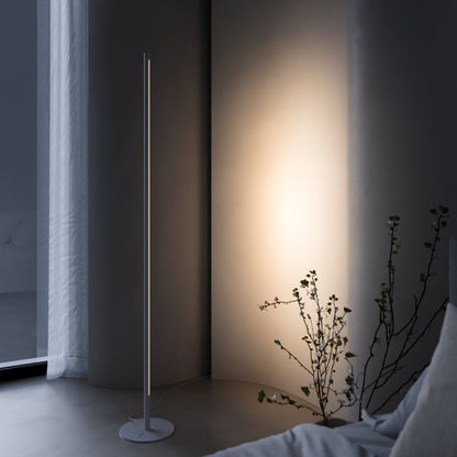 Minimalist LED Floor Lamp with Remote Control | Modern Standing Light for Living Room