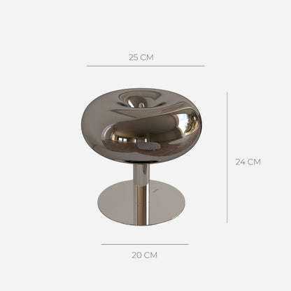 Retro Mushroom LED Table Lamp with Touch Dimmer | Modern Bedside and Desk Light