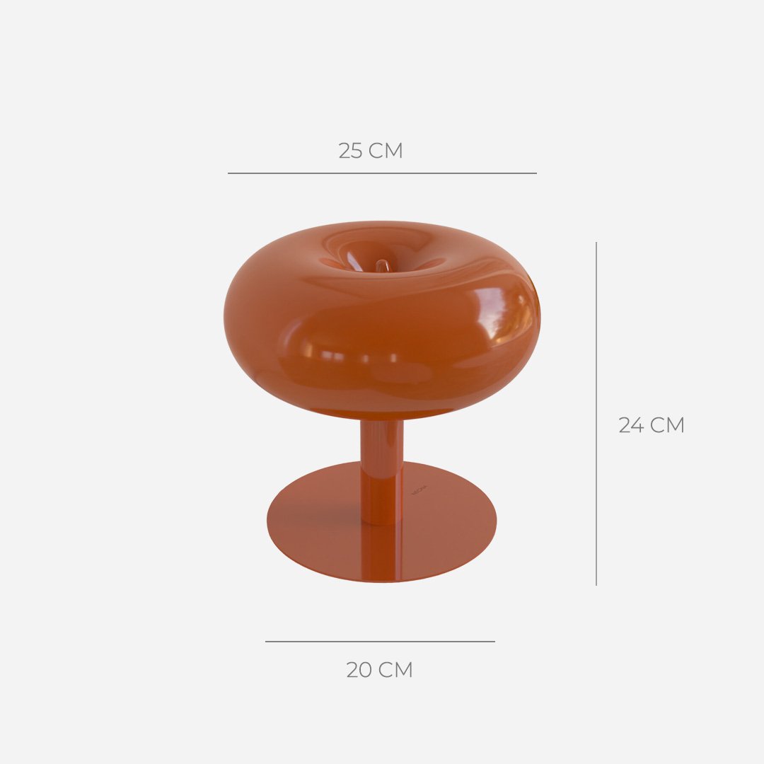 Retro Mushroom LED Table Lamp with Touch Dimmer | Modern Bedside and Desk Light