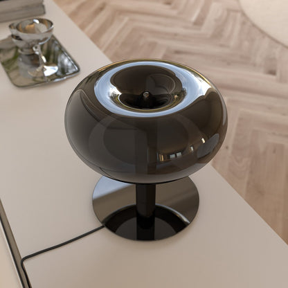 Retro Mushroom LED Table Lamp with Touch Dimmer | Modern Bedside and Desk Light
