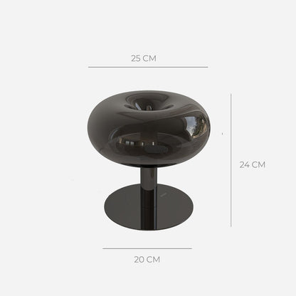Retro Mushroom LED Table Lamp with Touch Dimmer | Modern Bedside and Desk Light