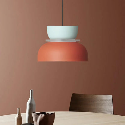 Modern Nordic Pendant Ceiling Light in Colour Block Design | Stylish Ceiling Lamp