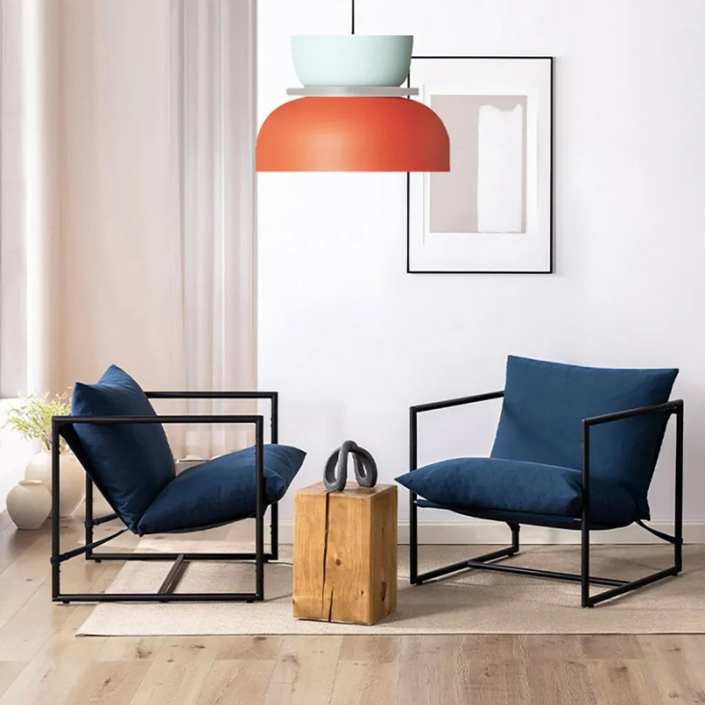 Modern Nordic Pendant Ceiling Light in Colour Block Design | Stylish Ceiling Lamp