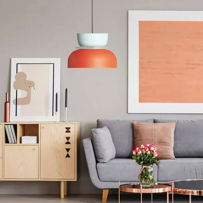 Modern Nordic Pendant Ceiling Light in Colour Block Design | Stylish Ceiling Lamp