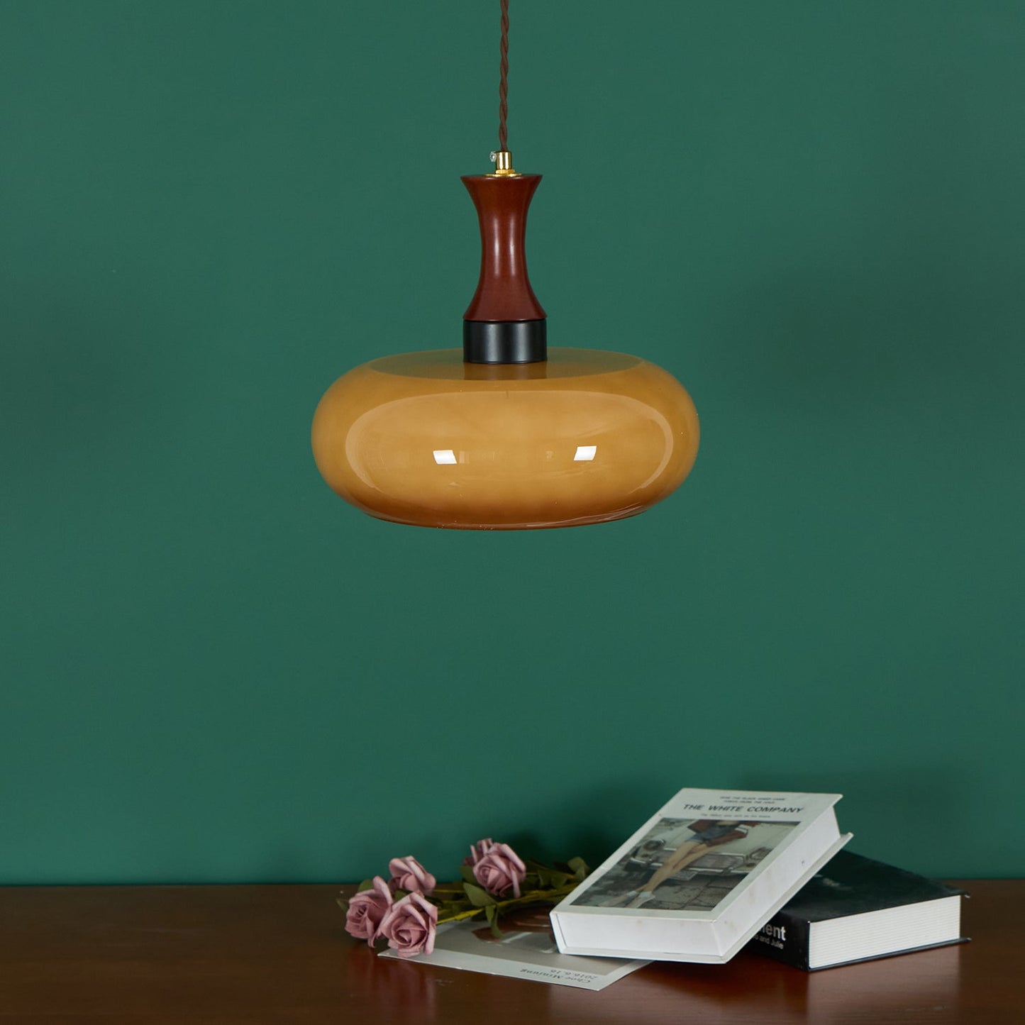 Antique Glass Pendant Light | Vintage Ceiling Lamp for Modern Interiors