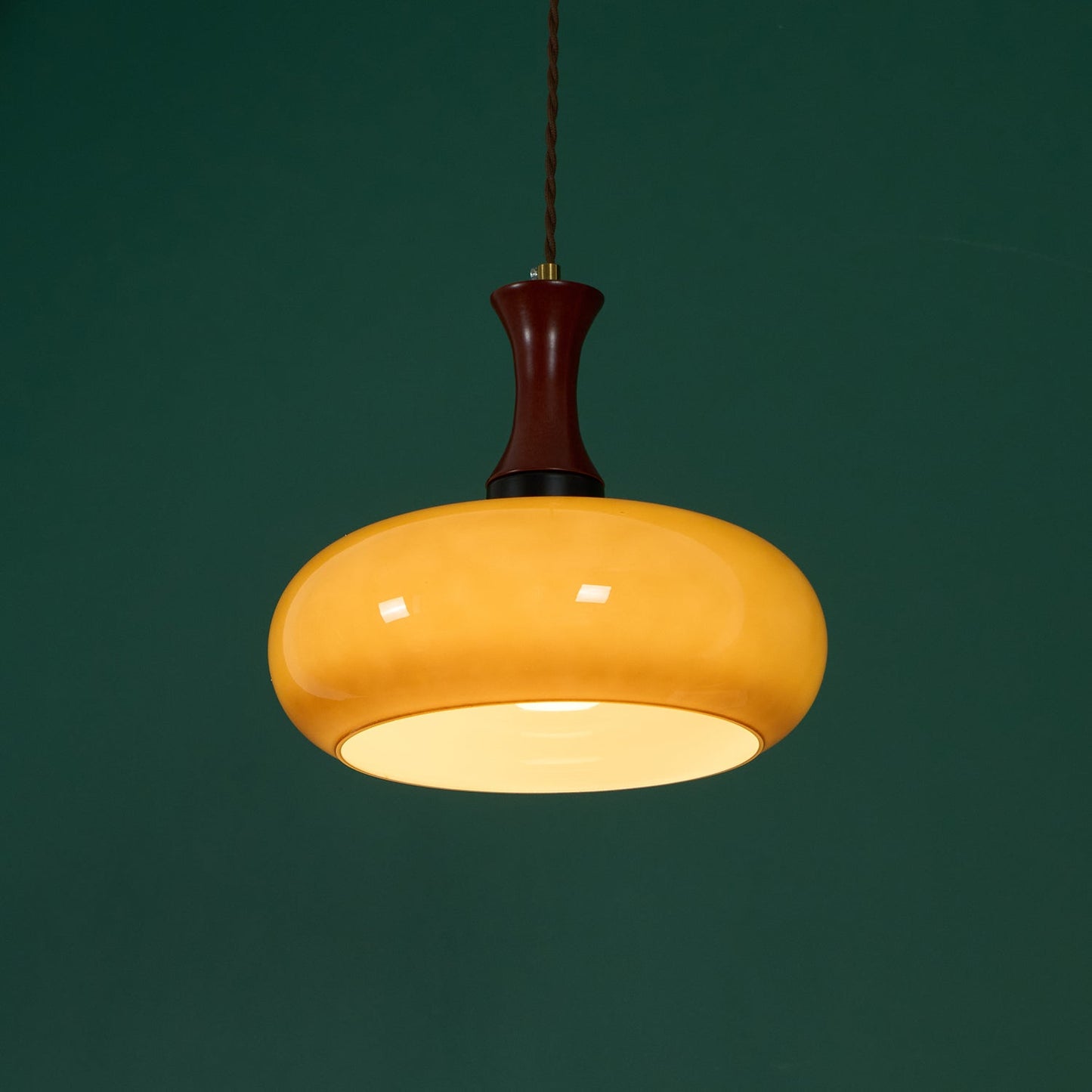 Antique Glass Pendant Light | Vintage Ceiling Lamp for Modern Interiors
