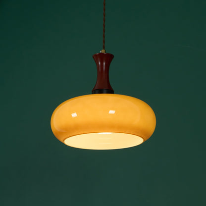 Antique Glass Pendant Light | Vintage Ceiling Lamp for Modern Interiors