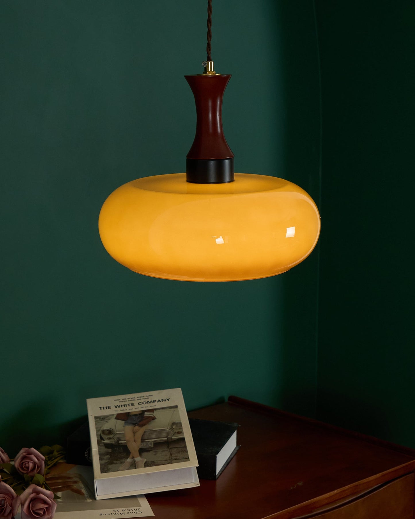 Antique Glass Pendant Light | Vintage Ceiling Lamp for Modern Interiors