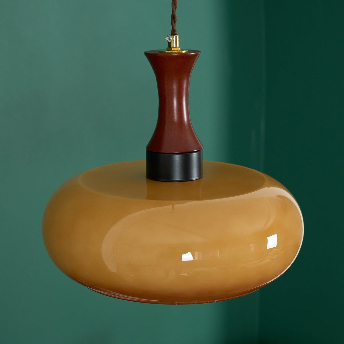 Antique Glass Pendant Light | Vintage Ceiling Lamp for Modern Interiors