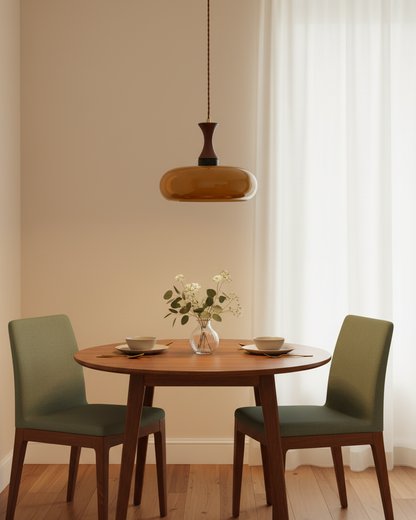 Antique Glass Pendant Light | Vintage Ceiling Lamp for Modern Interiors