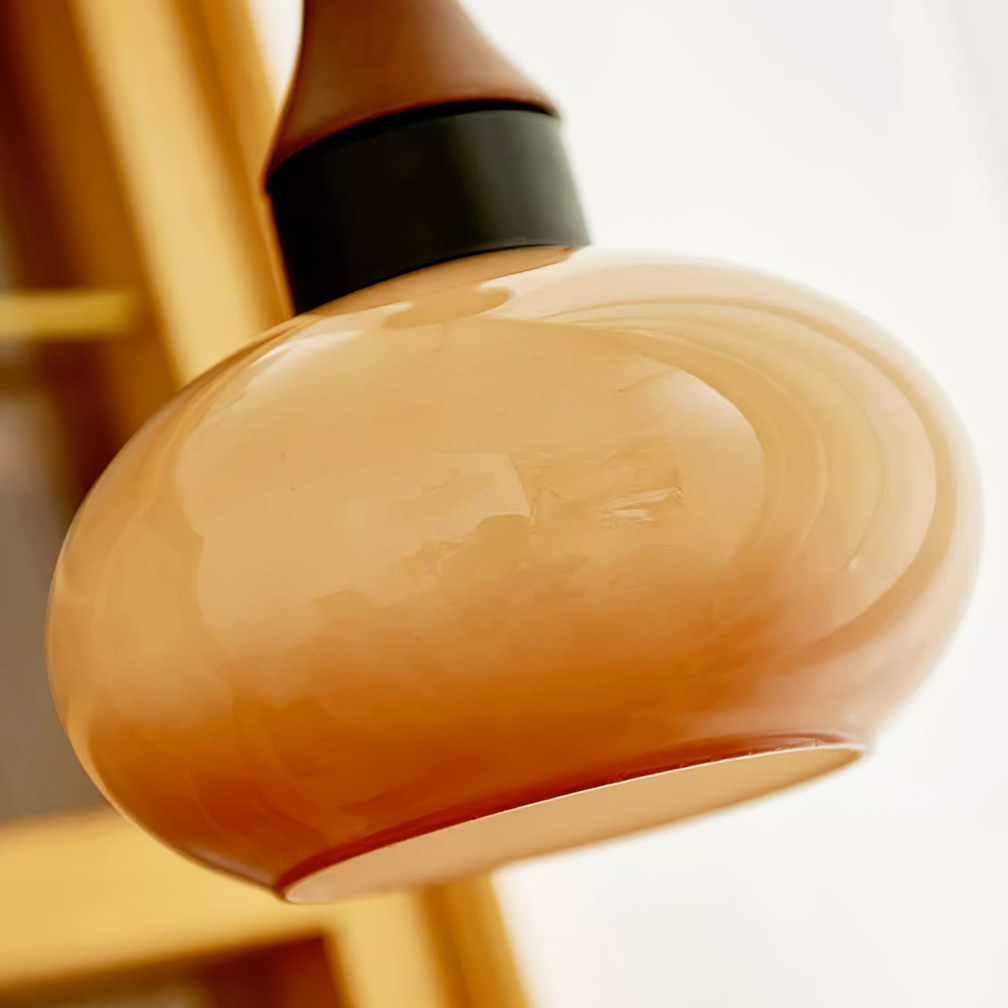 Antique Glass Pendant Light | Vintage Ceiling Lamp for Modern Interiors