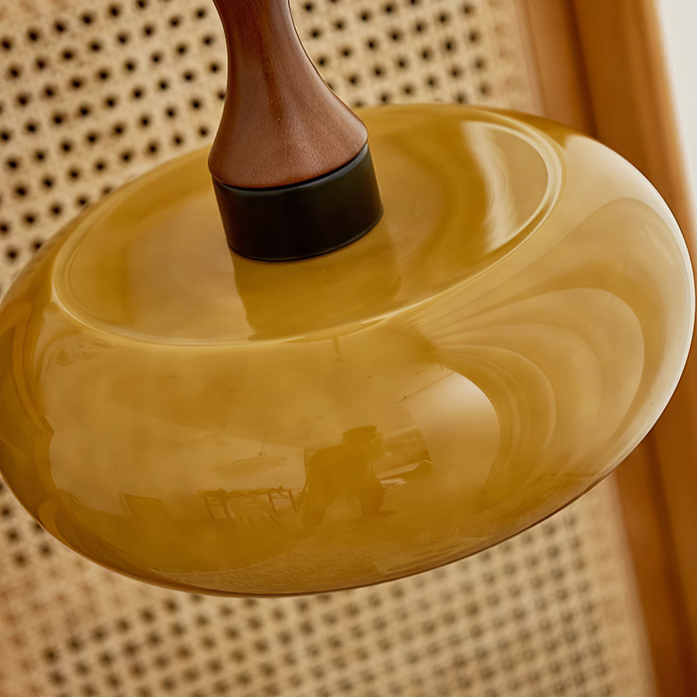 Antique Glass Pendant Light | Vintage Ceiling Lamp for Modern Interiors