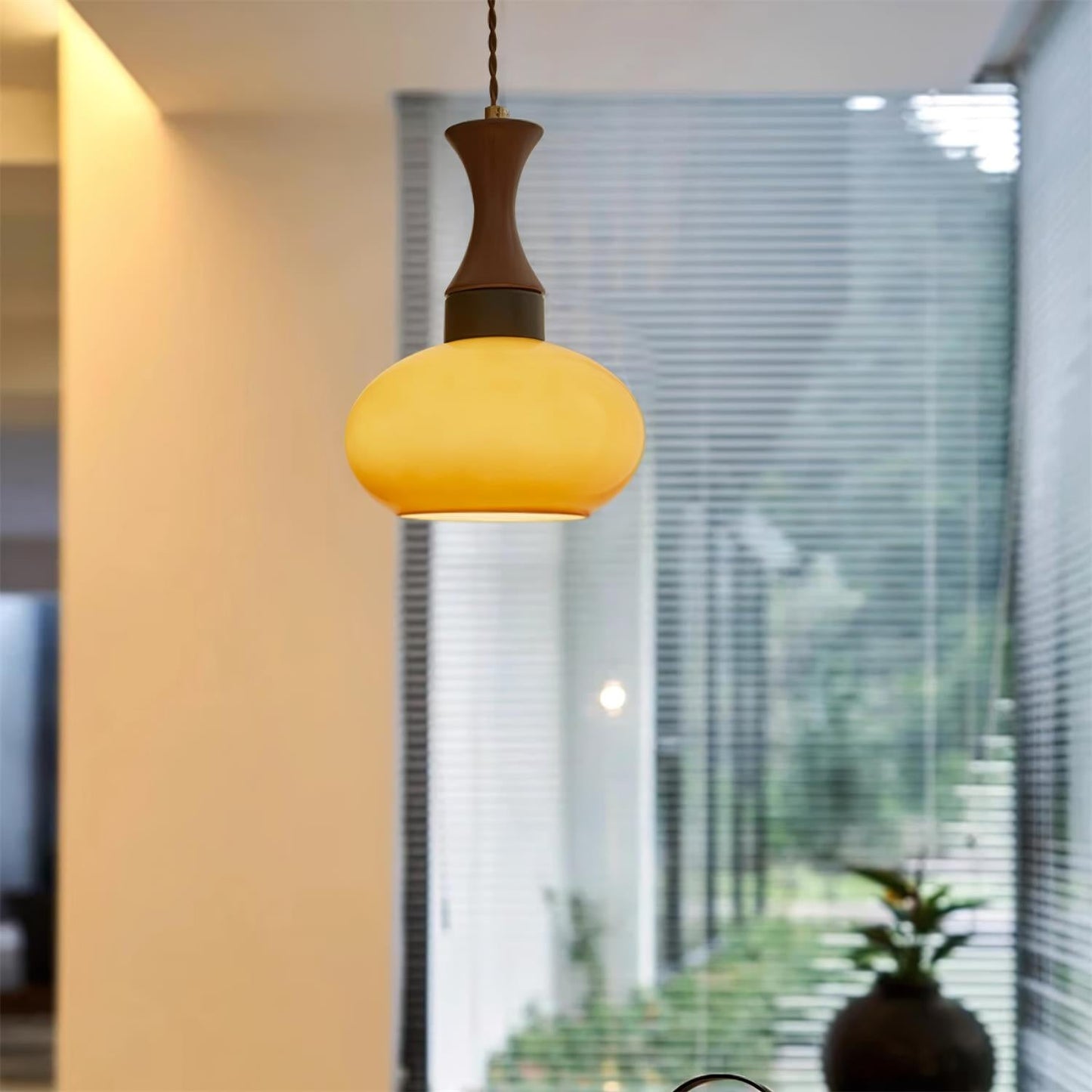 Antique Glass Pendant Light | Vintage Ceiling Lamp for Modern Interiors