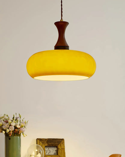 Antique Glass Pendant Light | Vintage Ceiling Lamp for Modern Interiors